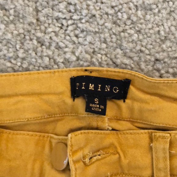 Mustard small skinny jeans - Picture 2 of 2